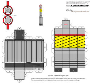 Cubee - The 3rd Doctor's Sonic Screwdriver