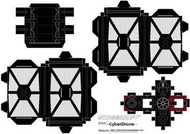 Cubee - First Order Tie Fighter