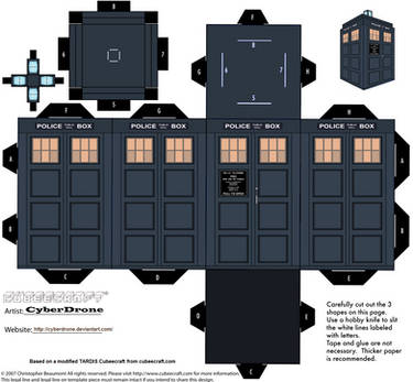 Cubee - TARDIS (13th Doctor)