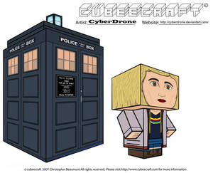 Cubeecraft - 13th Doctor and TARDIS