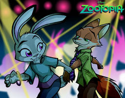 Nick and Judy see a concert together