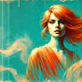 MVJ-Amber and Teal: Retro 70s-inspired : AICC06