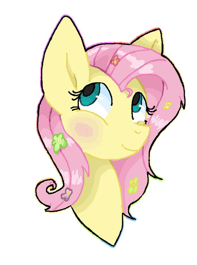 Messy Fluttershy