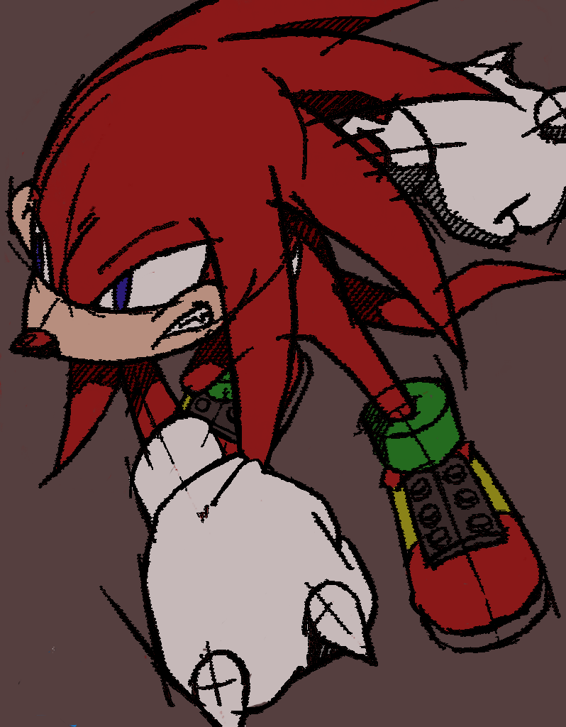 knuckles by rlouis95 on DeviantArt