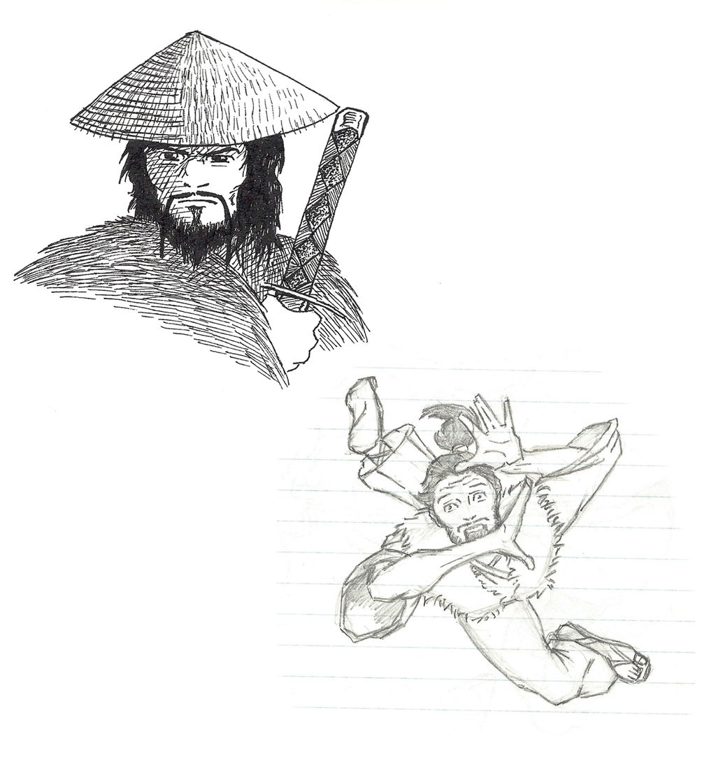 Ronin Drawings by chrismaka on DeviantArt