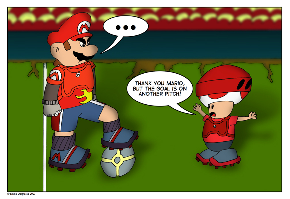 Mario Football: The Old Excuse