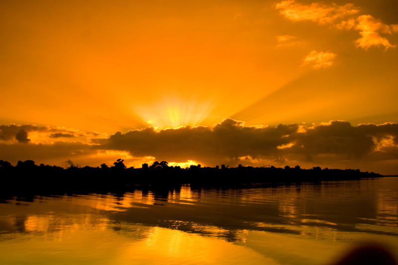 Sunrise over Lake Illawarra