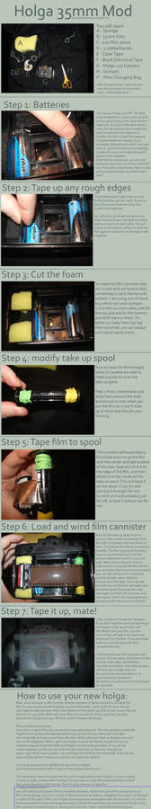 35mm Holga Mod Tutorial