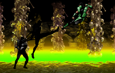 Reptile Vs Noob Saibot