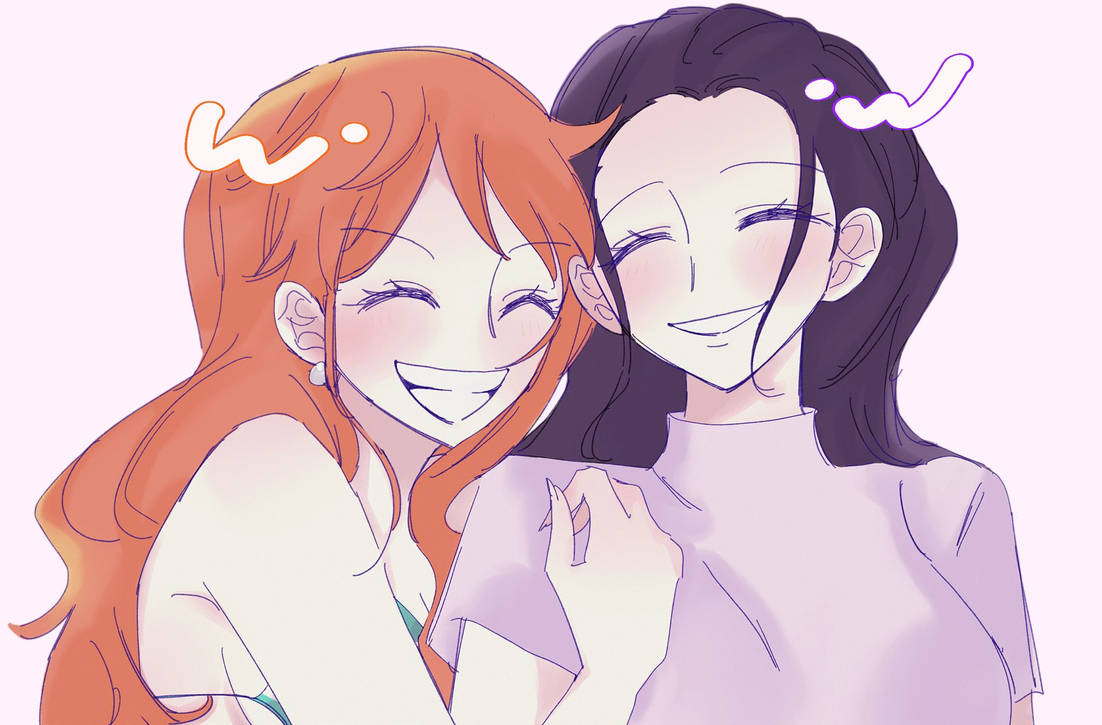 Nami y nico robin by onigiri2106 on DeviantArt