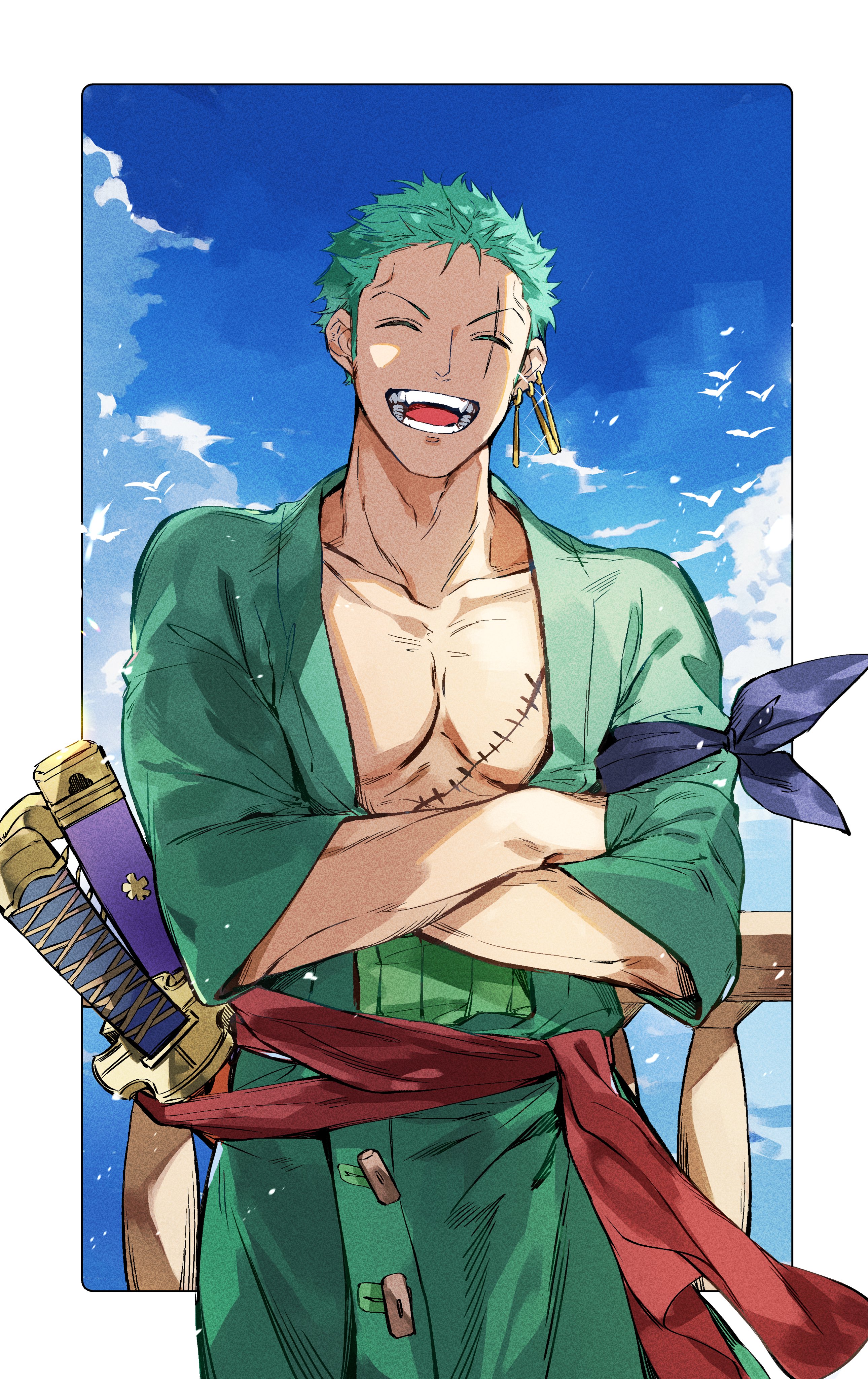 Zoro by elfkingdome on DeviantArt