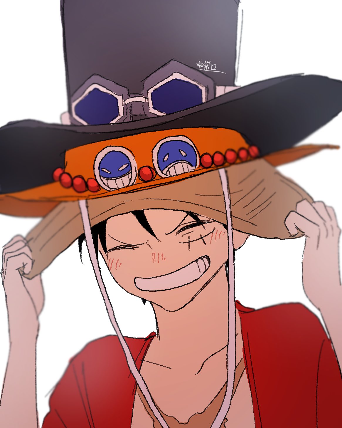 Luffy (one piece) by onigiri2106 on DeviantArt