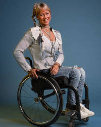 Agnetha from ABBA to paraplegic