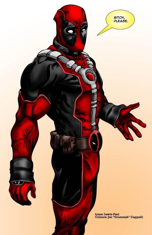 Deadpool Coloured