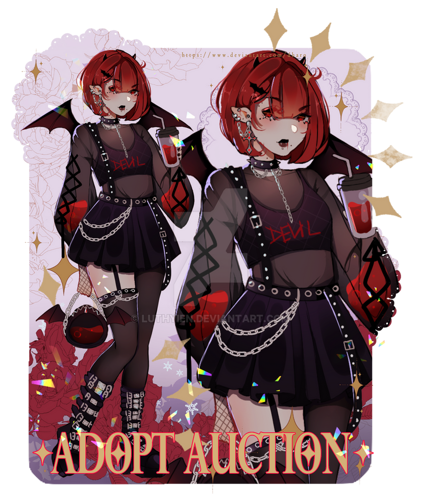 Gothic Ruby Auction CLOSED - Ty! by Luthyien on DeviantArt