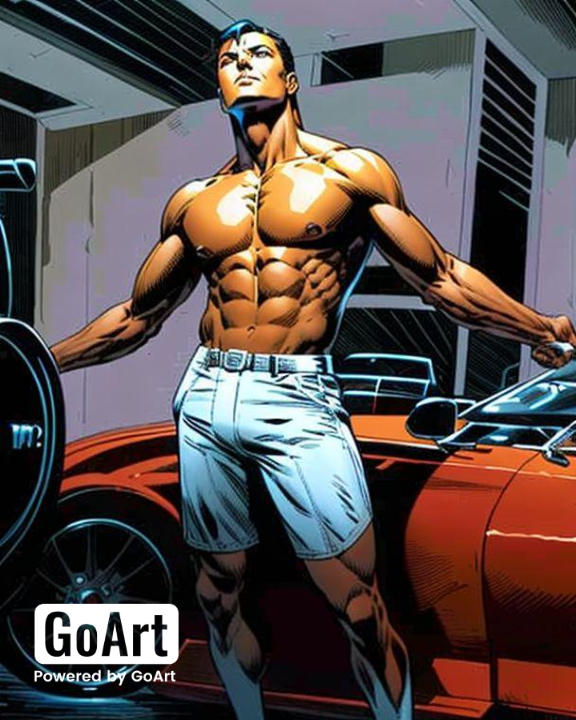 Buff Manprint DRAW BUFF MAN BY POWERED GO ART by glamrocknightbear on DeviantArt