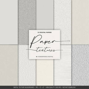 Paper textures digital paper