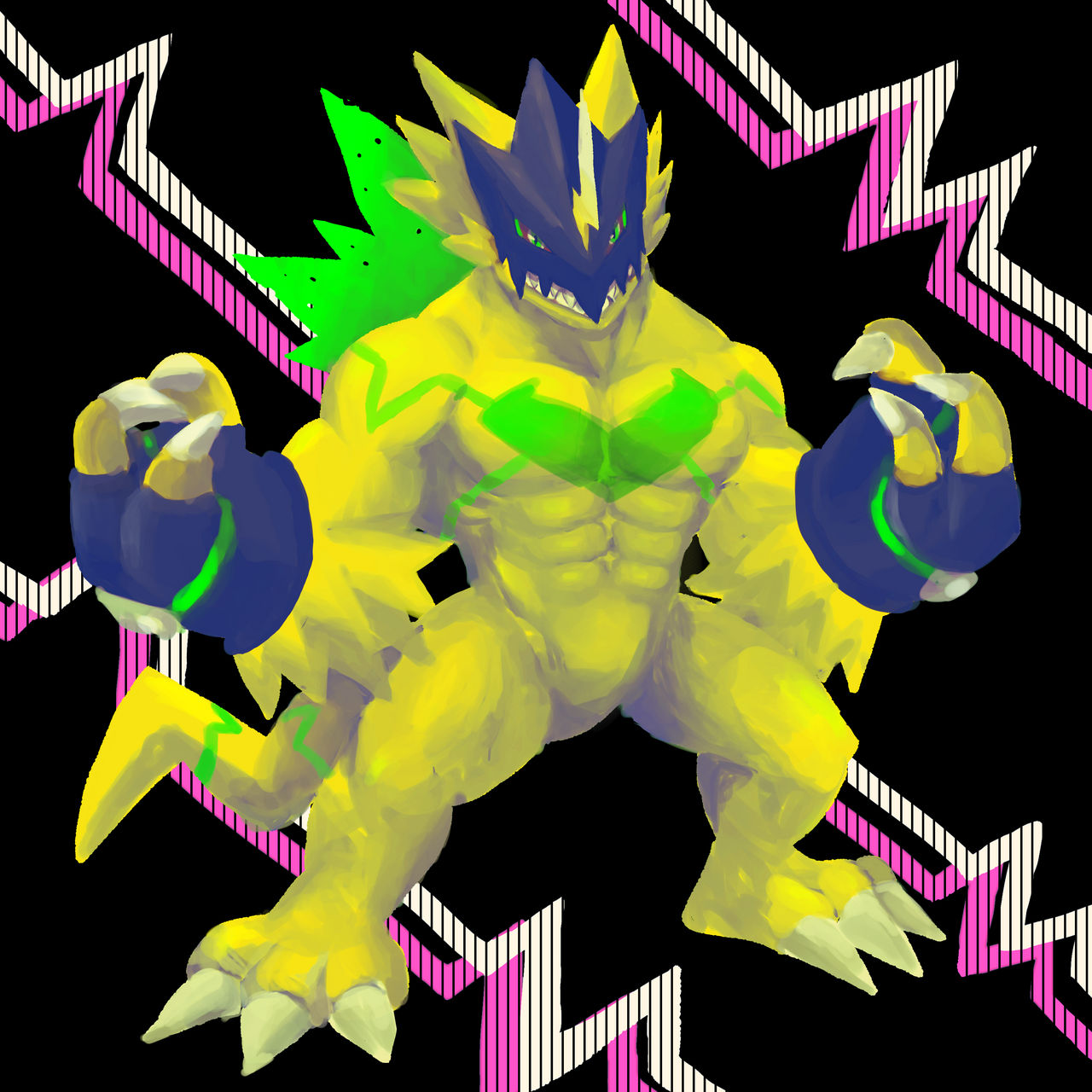Bulkmon by OrangeLionDuke on DeviantArt