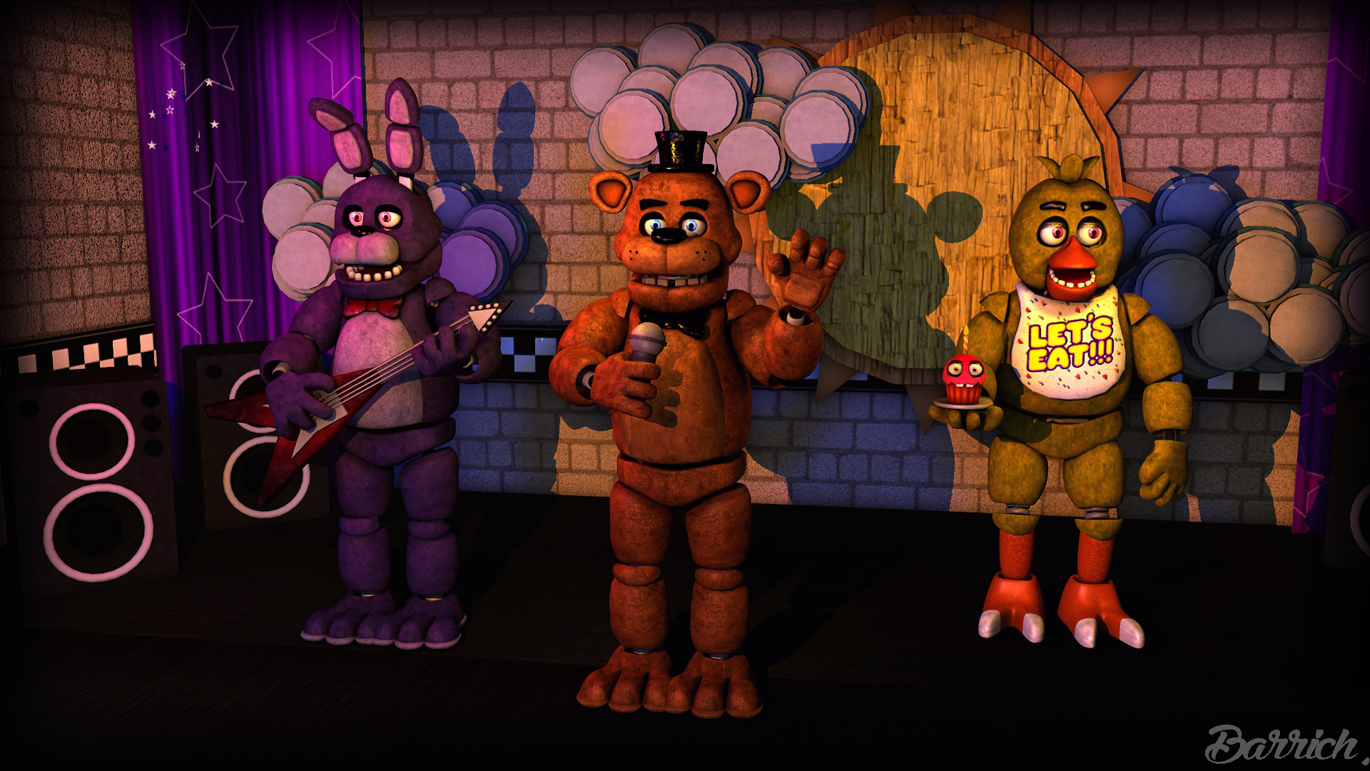 Five Nights at Freddy's 1 (V3) by Stennax on DeviantArt