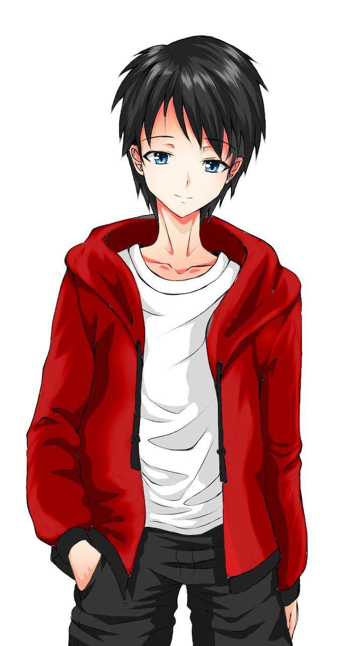 Cool anime boy by AZIZfanart on DeviantArt Cool anime boy by AZIZfanart on DeviantArt