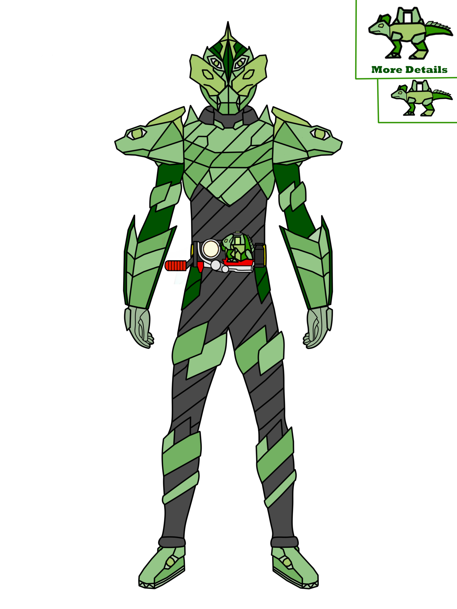 Kamen Rider Omega Hydra-Hyper Basilisk Lizard Form by PedroVG on DeviantArt