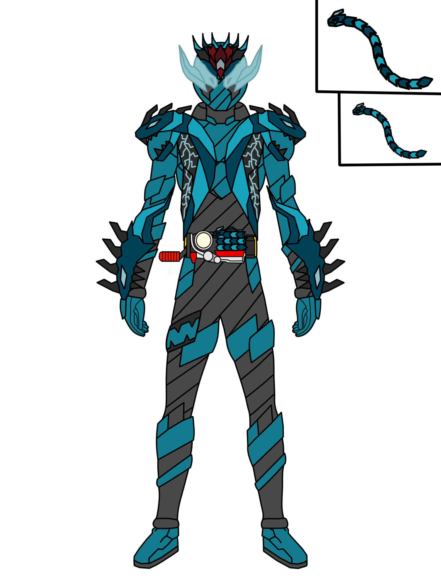 Kuman Rider Myth Kamen Rider Mythology - Cross Basilisk by PedroVG on DeviantArt