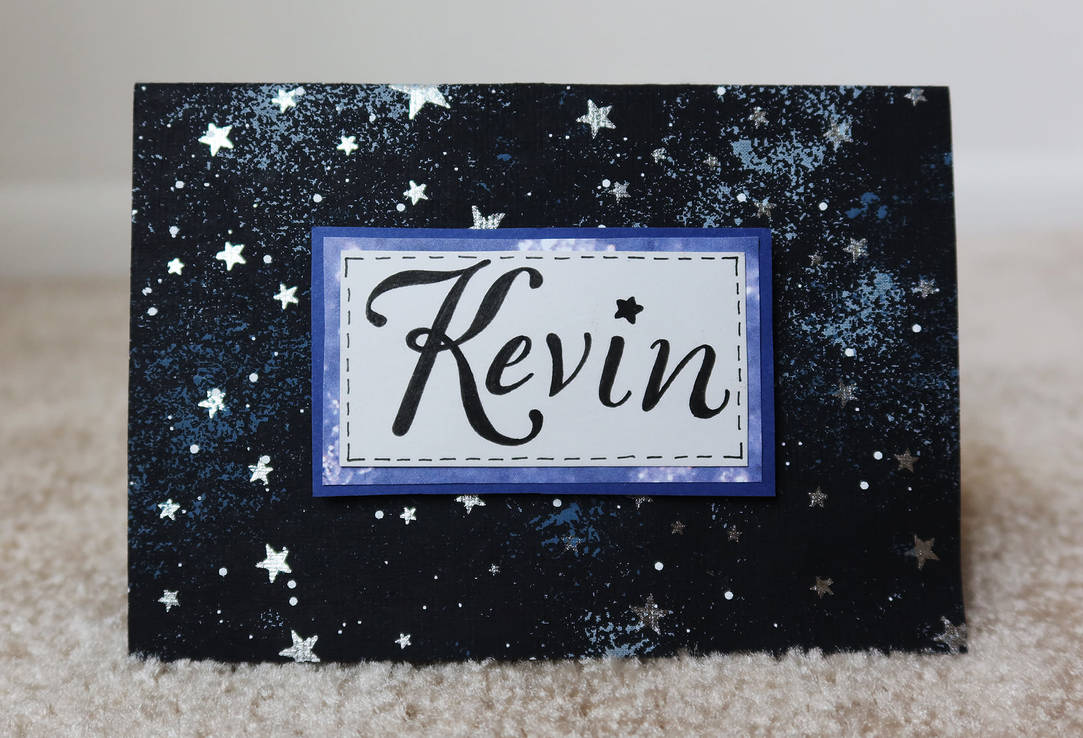 Kevin’s Birthday Card Front View by DashDagger on DeviantArt