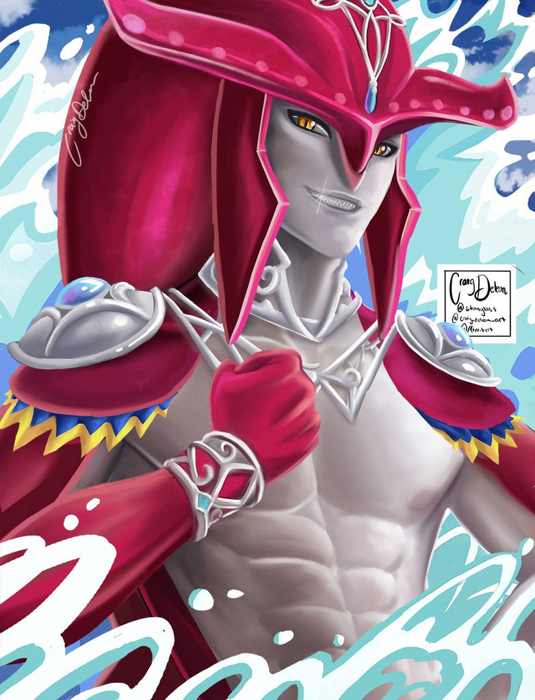 Prince Sidon Botw By Stanglass On DeviantArt prince-sidon-botw-by-stanglass-on-deviantart