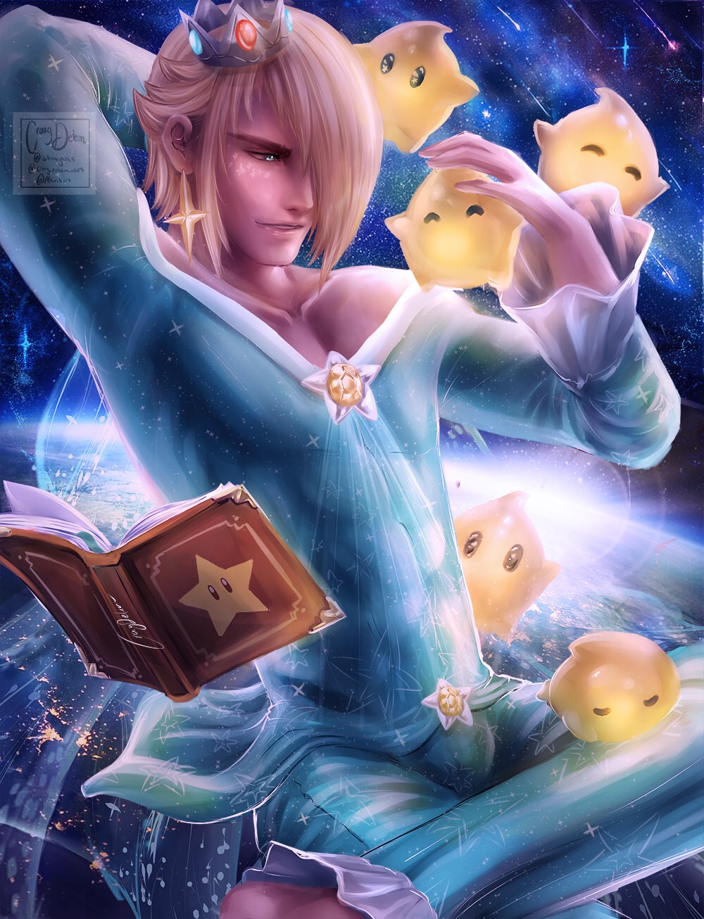 Male Rosalina by Stanglass on DeviantArt