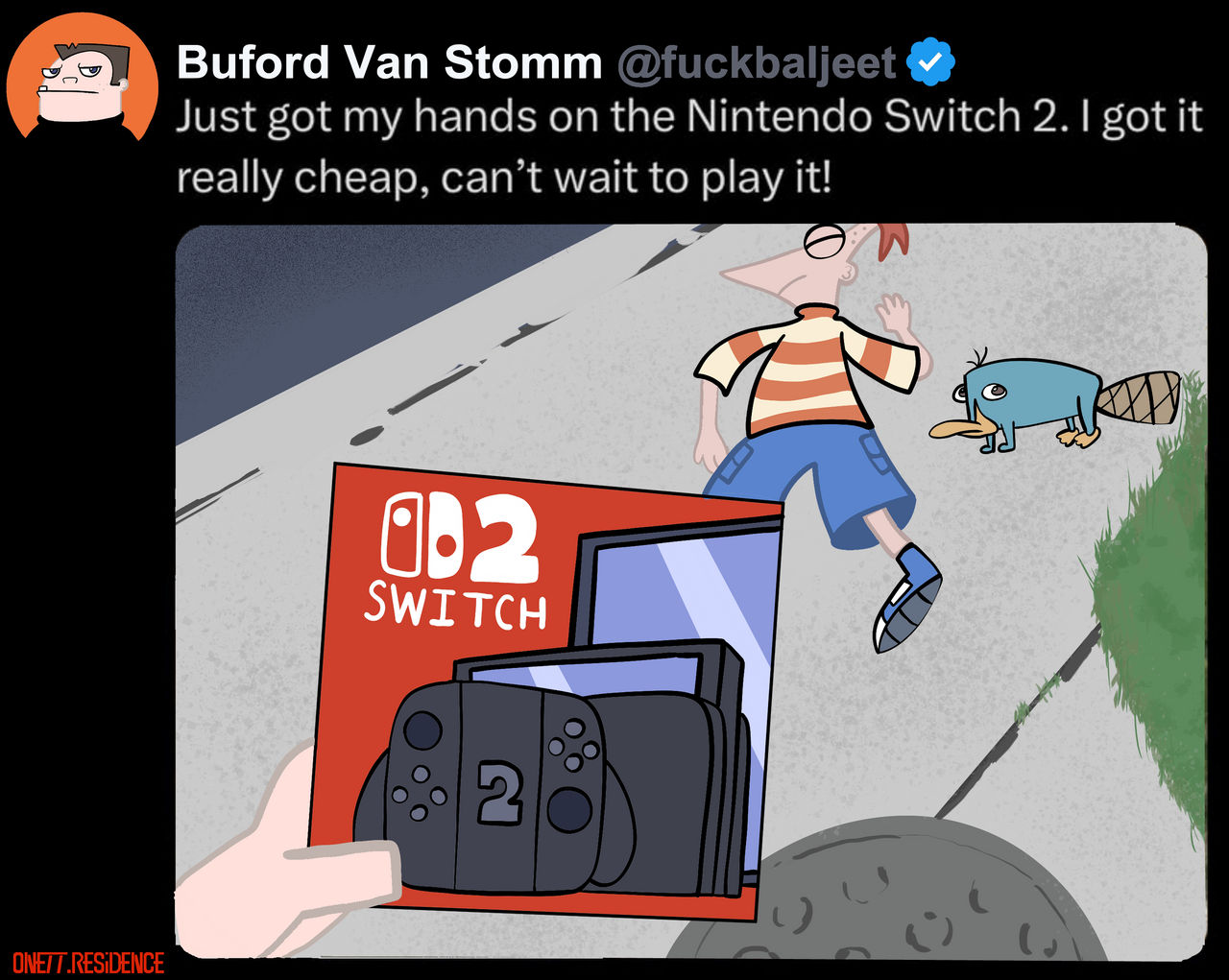 Buford's Switch 2 by thetradeofalljacks on DeviantArt