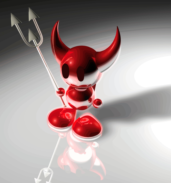 3d devil copy