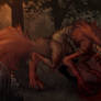 Can the fox eat in peace jeez