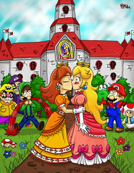 Mario: I kissed a girl...