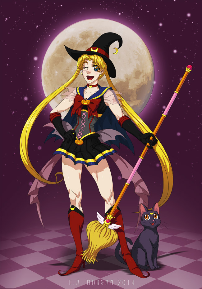 Super Sailor Witchy Moon By Silver Falcon On DeviantArt.