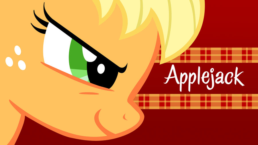 Applejack 'Determination' Wallpaper