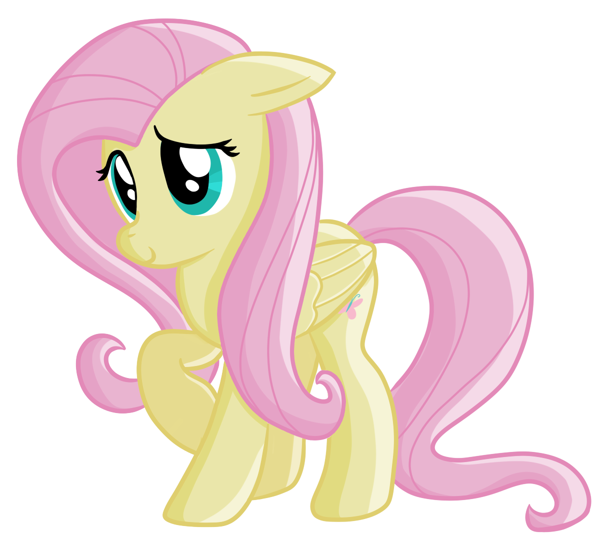 Fluttershy Digital Drawing