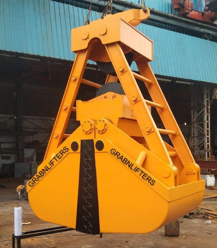 Mechanical Four Rope Clamshell Grabs Manufacturer by grabnlifters on ...