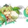 Frey and Lest Chibi