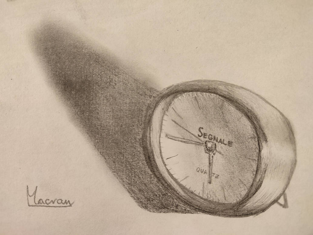 Shaded clock by Macran4 on DeviantArt