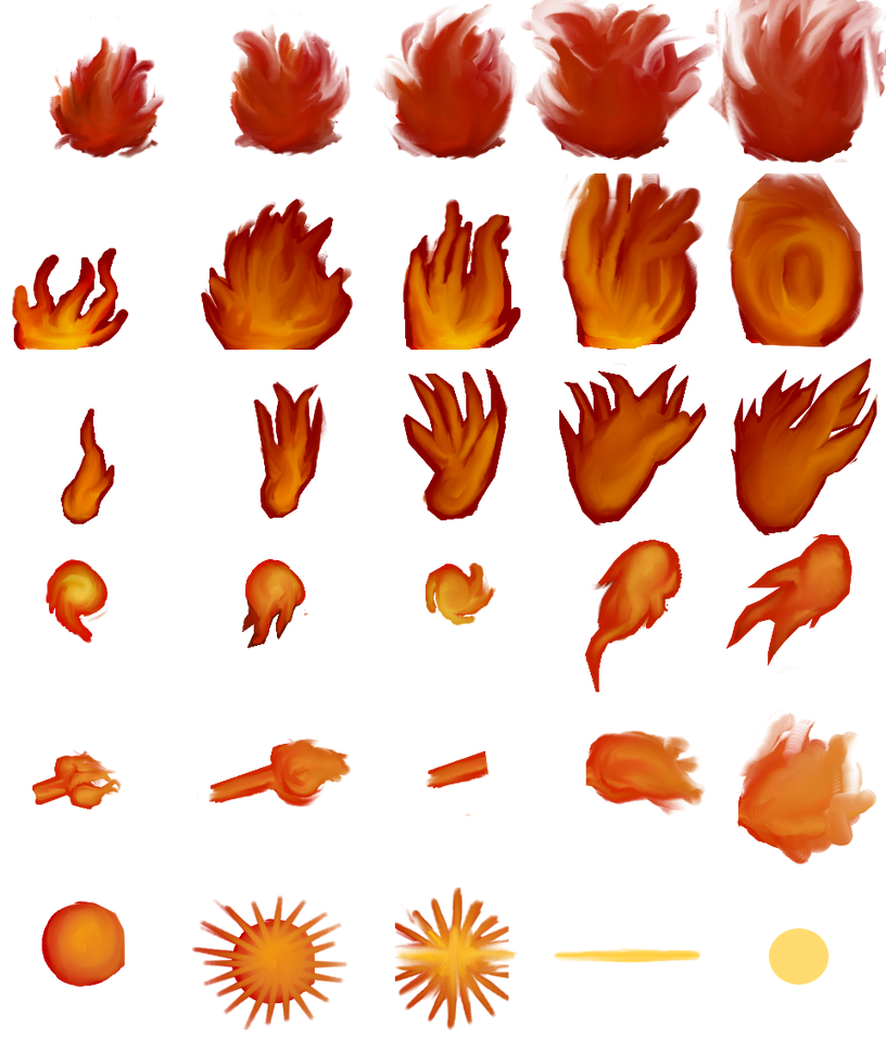 Fire Animation by MonsterInABoxINC on DeviantArt