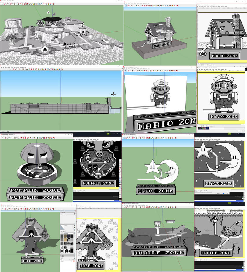 Sml2 First Level Layout SML2 3D by MonsterInABoxINC on DeviantArt