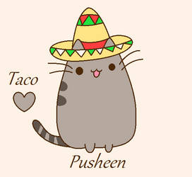 Pusheen Mexicano XD