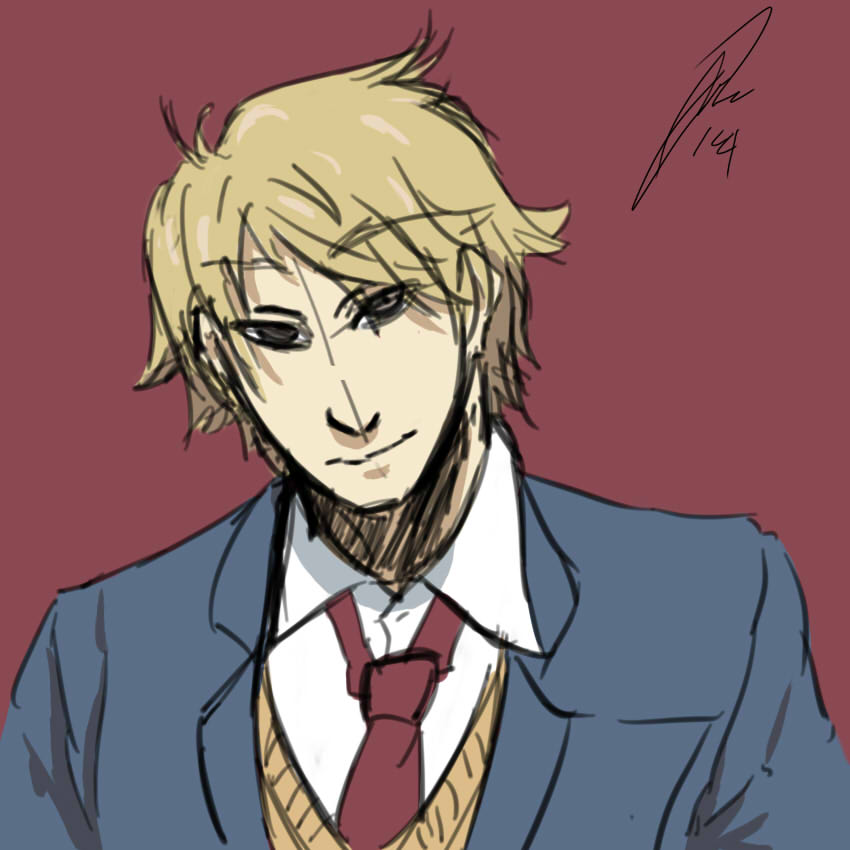 Akihito sketch colored