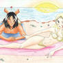Kyle And Jessica's Beach Fun