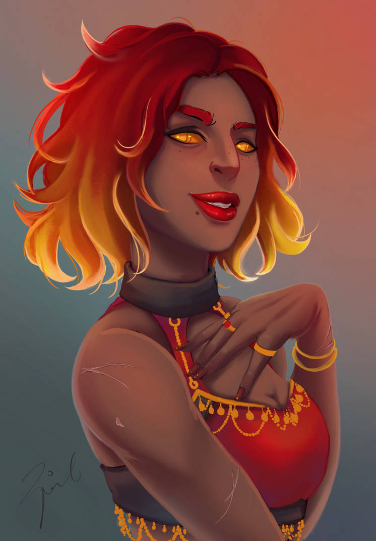 Singe the Fire Genasi