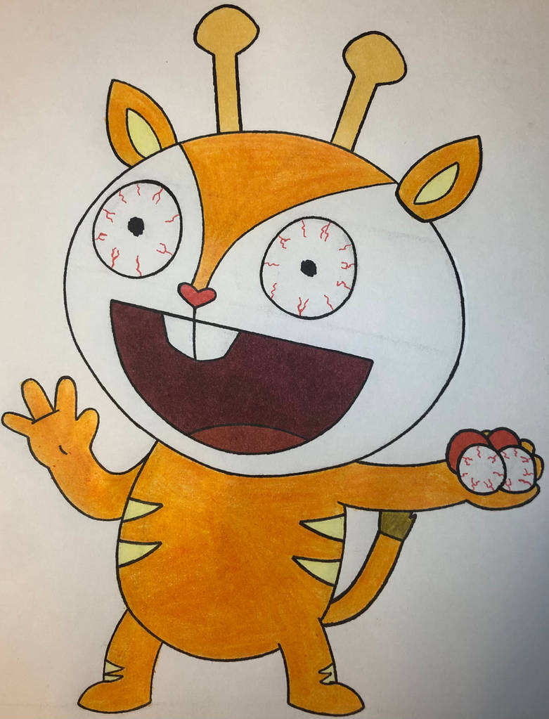 (New HTF OC) Eyebally the Okapi by JohnWyldstylehtf on DeviantArt