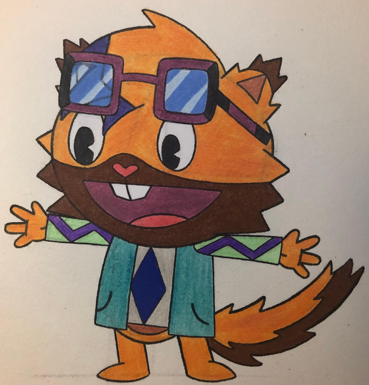 (HTF OC) Pop Fox the Fox by JohnWyldstylehtf on DeviantArt