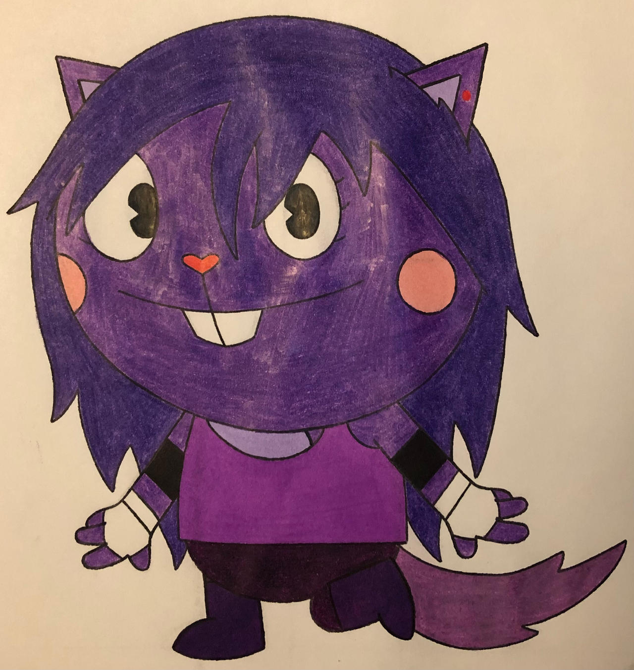 (HTF OC) Violetta the Fox by JohnWyldstylehtf on DeviantArt