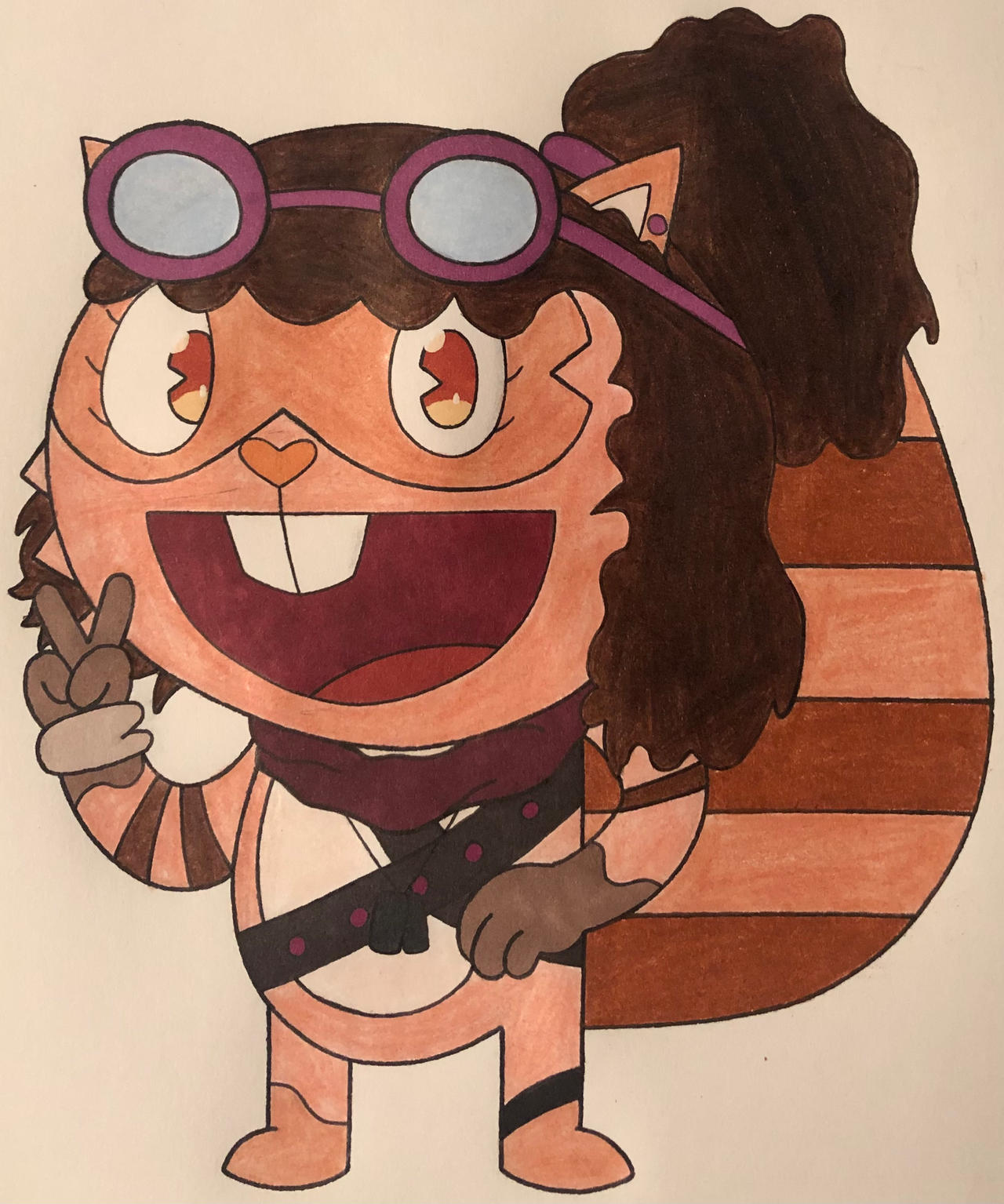 (New HTF OC) Nettle the Raccoon by JohnWyldstylehtf on DeviantArt