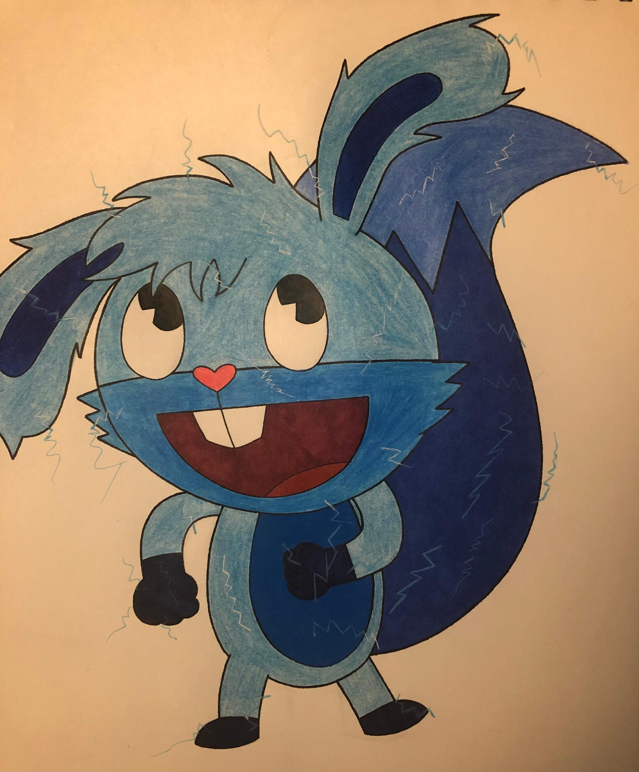 (New HTF OC) Barak the Fox-Rabbit Hybrid by JohnWyldstylehtf on DeviantArt